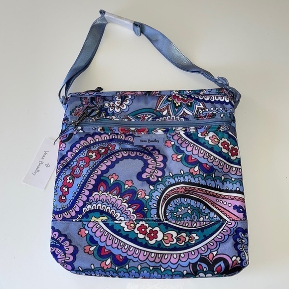 Vera Bradley Handbags - NWT Vera Bradley Lighten Up Slim Crossbody Kona Paisley Bag